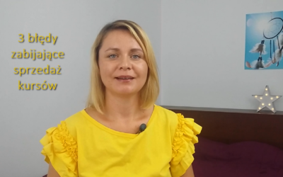 3 błędy, które zabijają sprzedaż kursów online